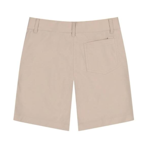NEW Reebok Boy's Athletic Shorts Medium 8 Victory Dress Short Tan/Beige Tapered - Picture 3 of 5